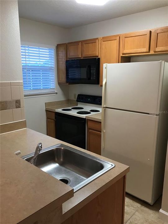 Apt. Kitchen now has Stainless Steel Appliances new 2019