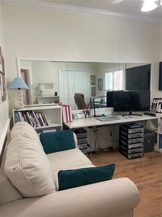 3rd Bedroom being used as Office