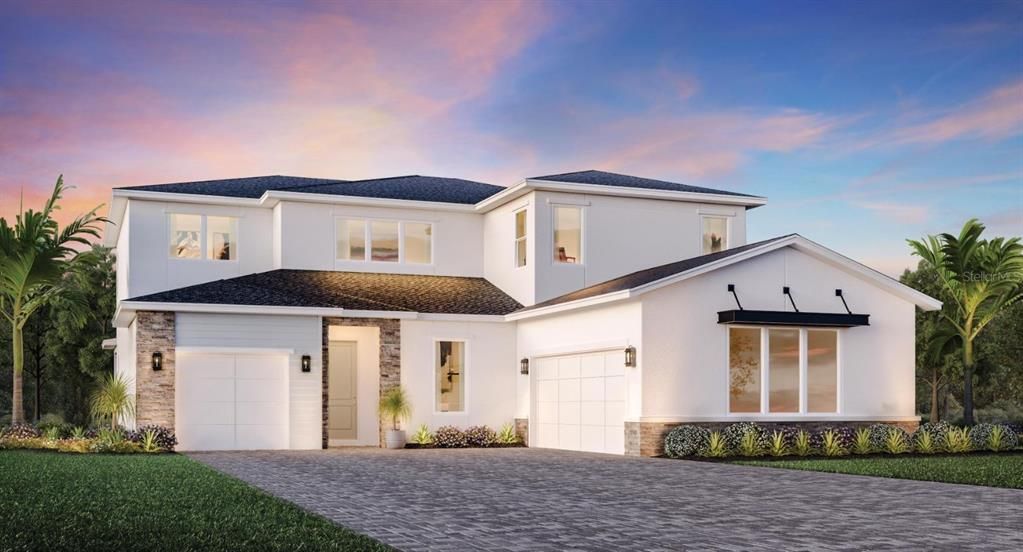 Thoughtfully crafted contemporary exterior for enhanced curb-appeal.