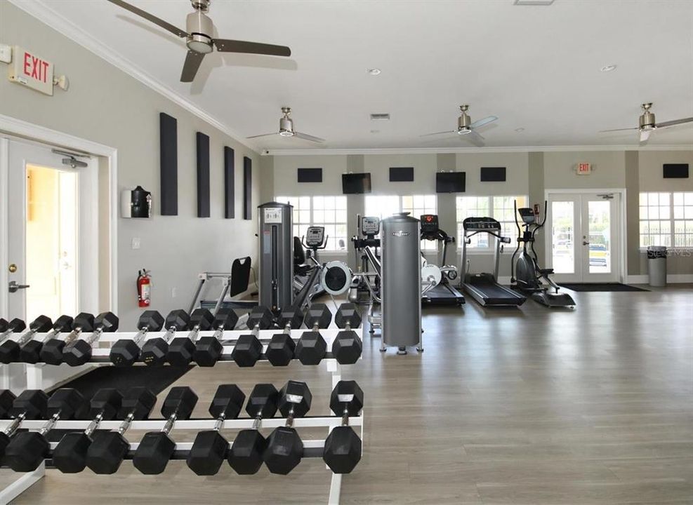 fitness center