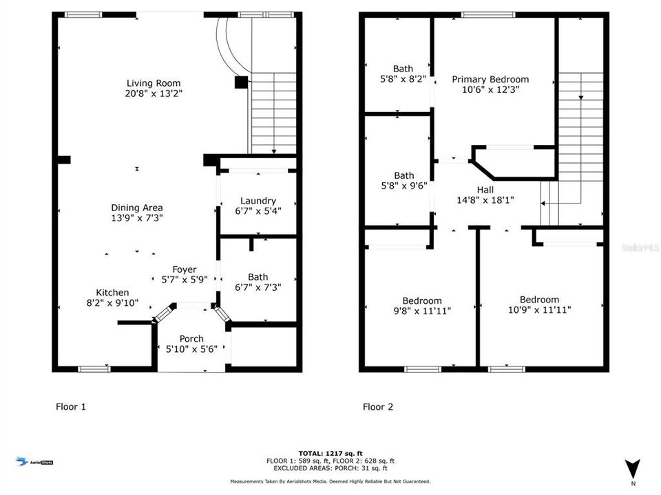 For Sale: $285,000 (3 beds, 2 baths, 1291 Square Feet)