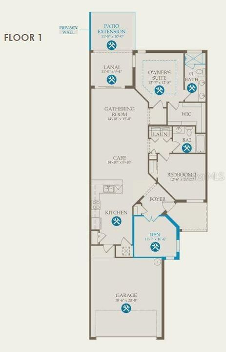 Site map: Lot 276 - Water views!