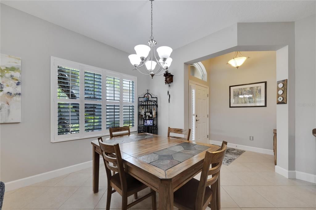 Dining area