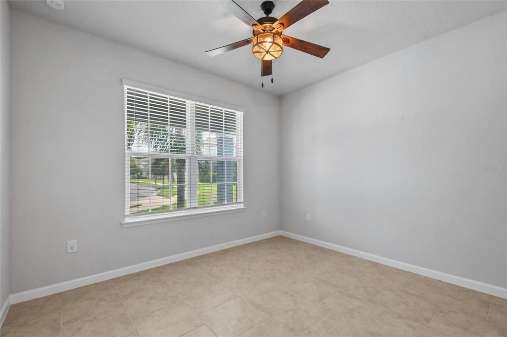 This front room on the first level is the perfect place for an office, a fourth bedroom, a gym.