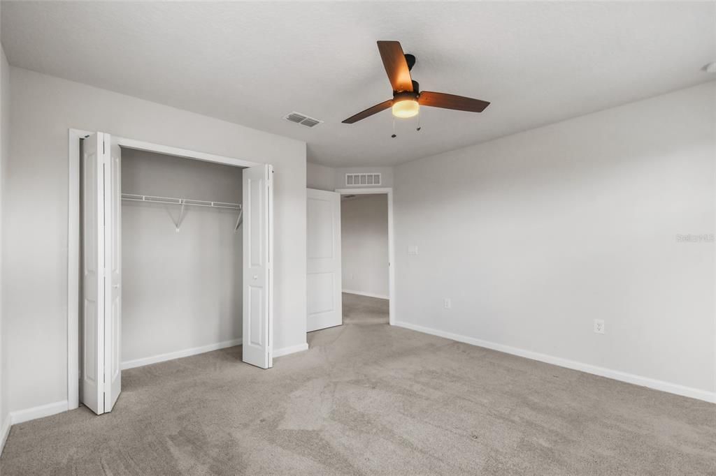 Another view of one of the second level guest bedrooms.