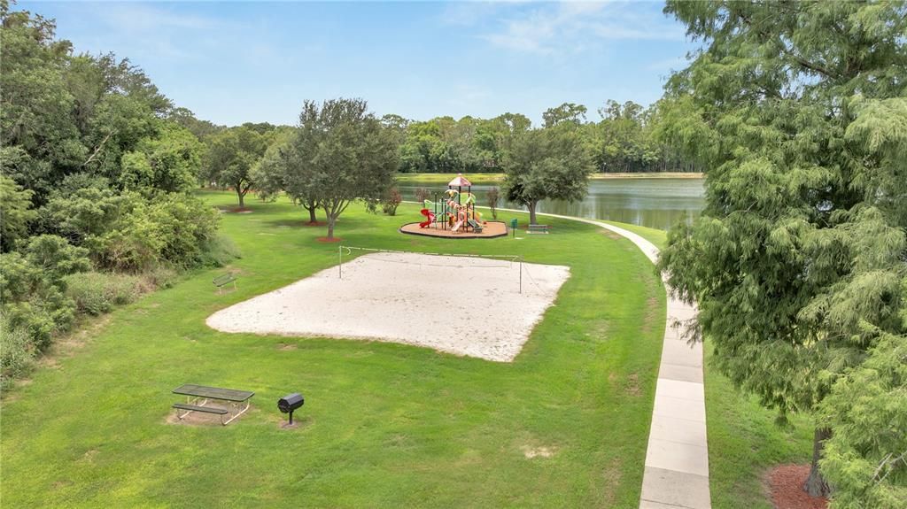 volley ball court