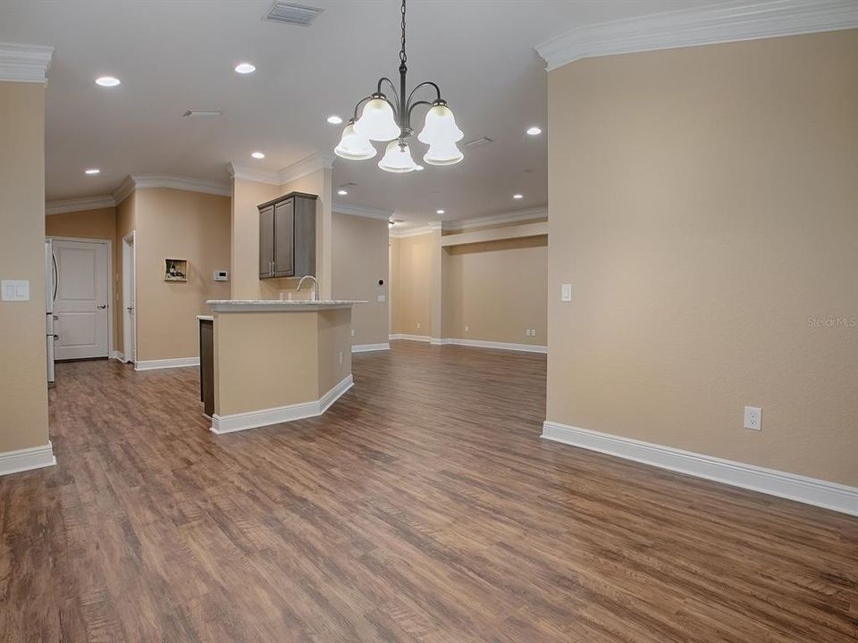 DINING ROOM TO LIVING ROOM VIEW