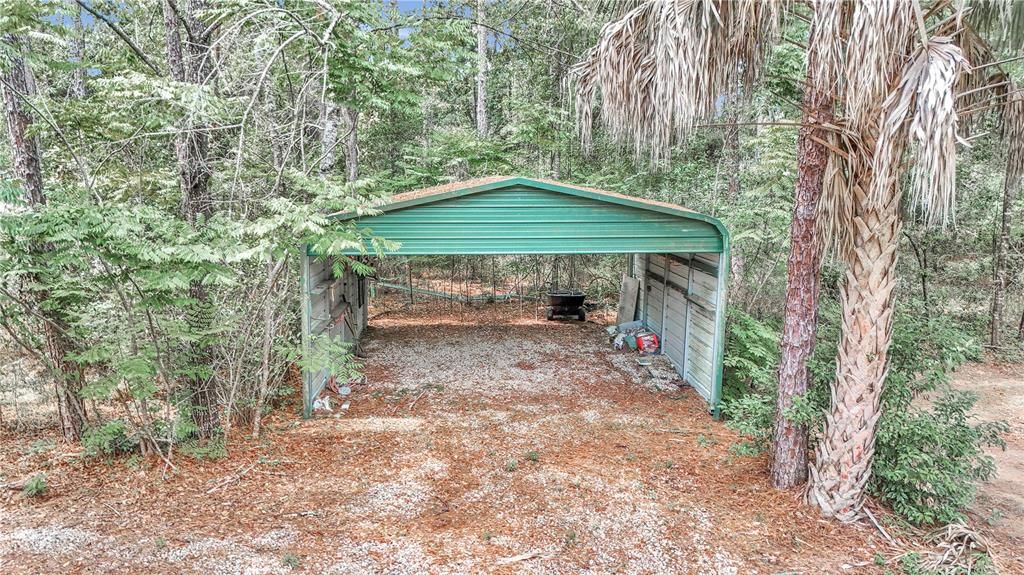 Open Air Shed Near Front