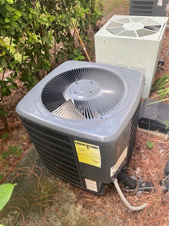 Air conditioning outside unit.