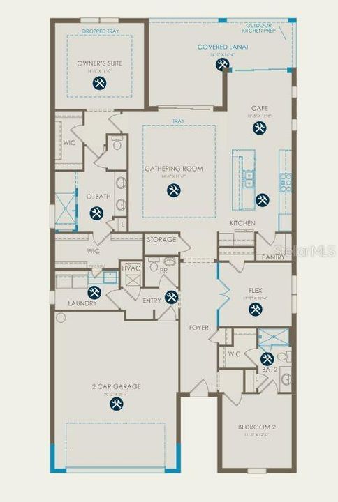 Lakespur Prestige 326 Floor Plan