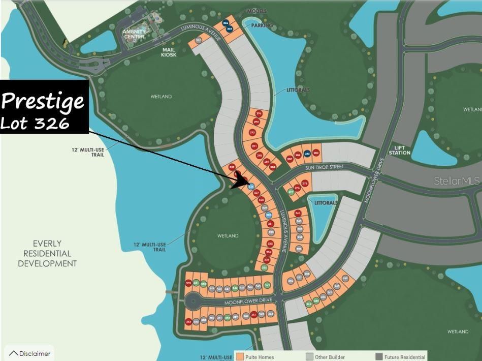 Site map - Lot 326