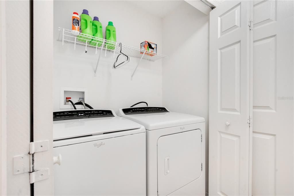 indoor laundry room