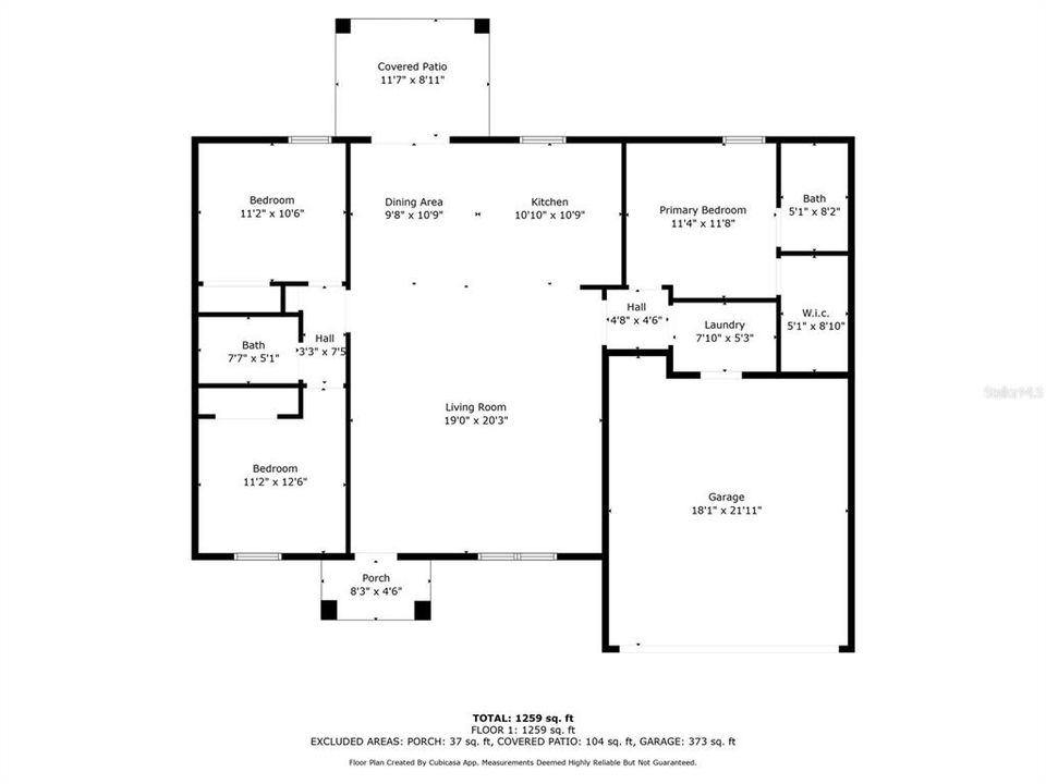 For Sale: $270,000 (3 beds, 2 baths, 1393 Square Feet)