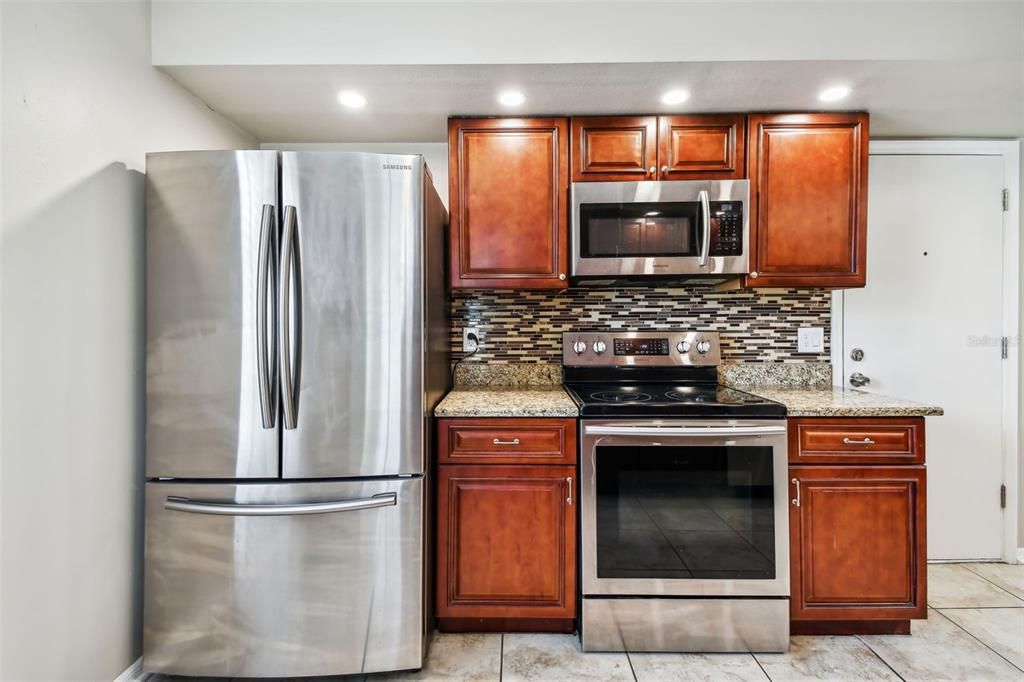 Stainless steel appliances