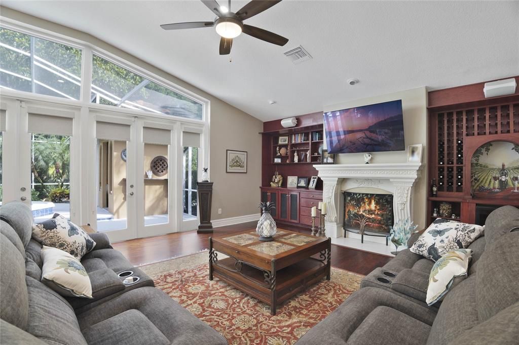 Family Room Fireplace