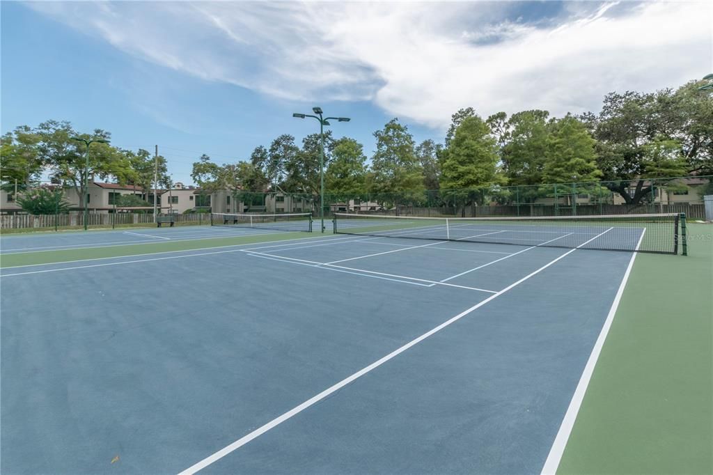 Main Clubhouse Tennis & Pickleball Courts