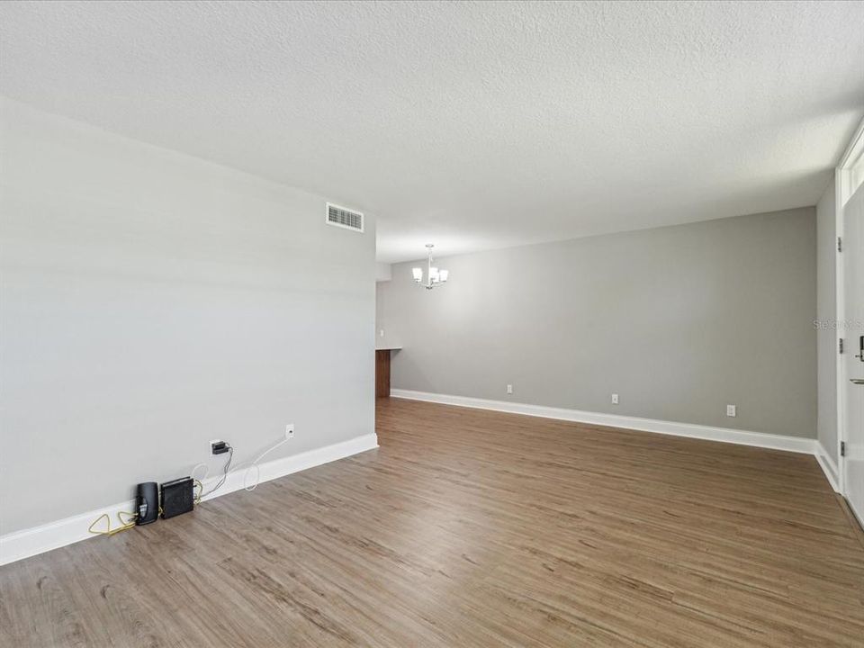 Living Room with Dining Space