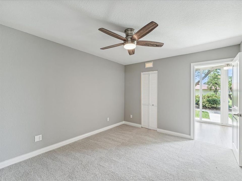 bedroom has been soundproofed with added soundboard for ultimate privacy and tranquility