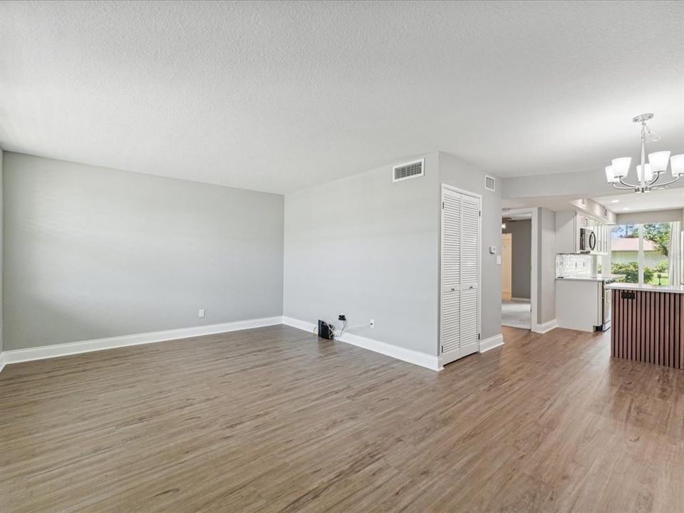 Living Room Before Staging