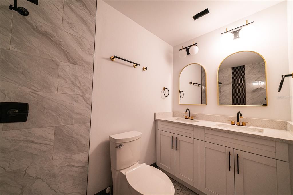 Primary Bathroom with dual vanity
