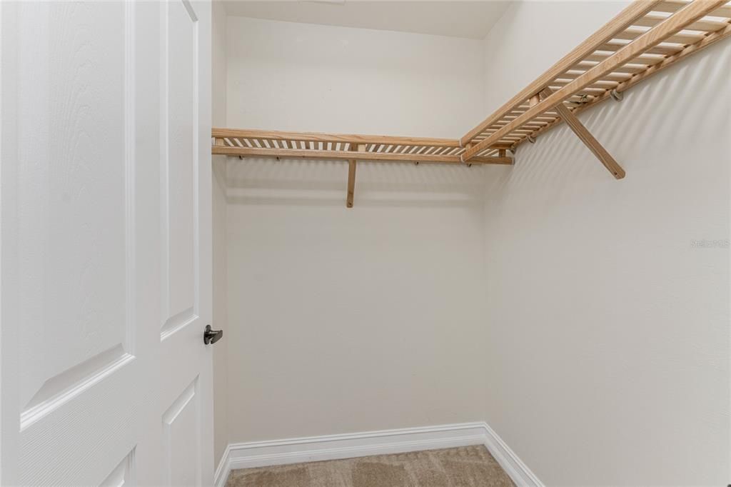 2nd bedroom walk-in closet