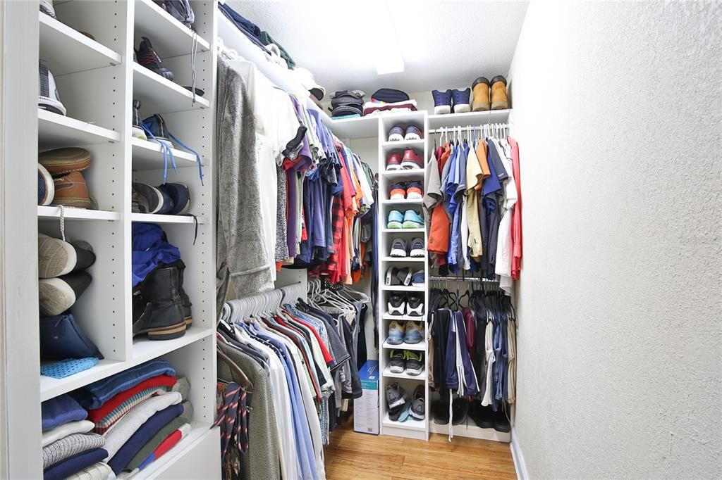 Primary Bedroom Walk In Closet