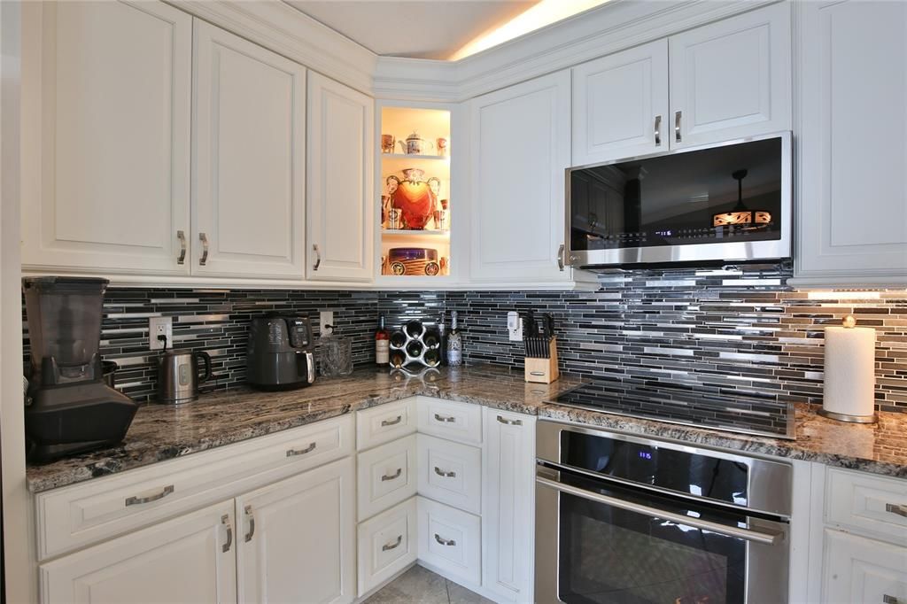 Plenty of Storage Cabinets & Counter Space