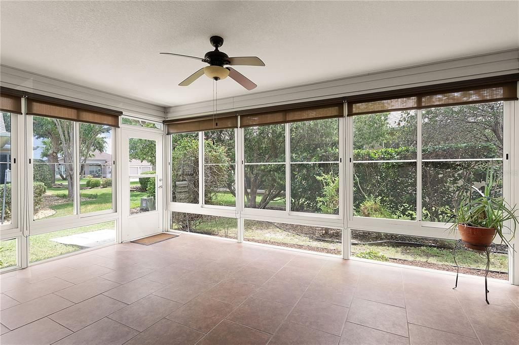 Lanai opening to Living Room Area