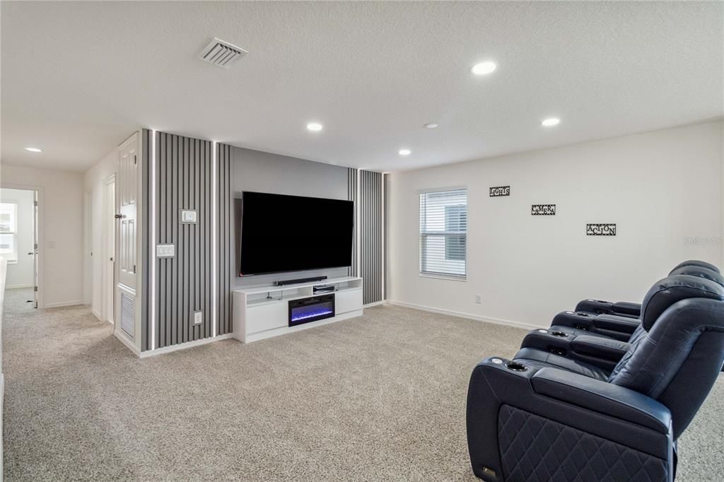 Game room, movie room or family room