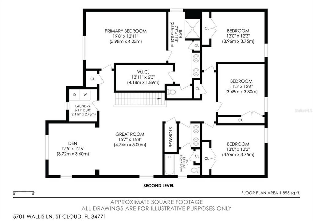 Active With Contract: $530,000 (5 beds, 3 baths, 3166 Square Feet)