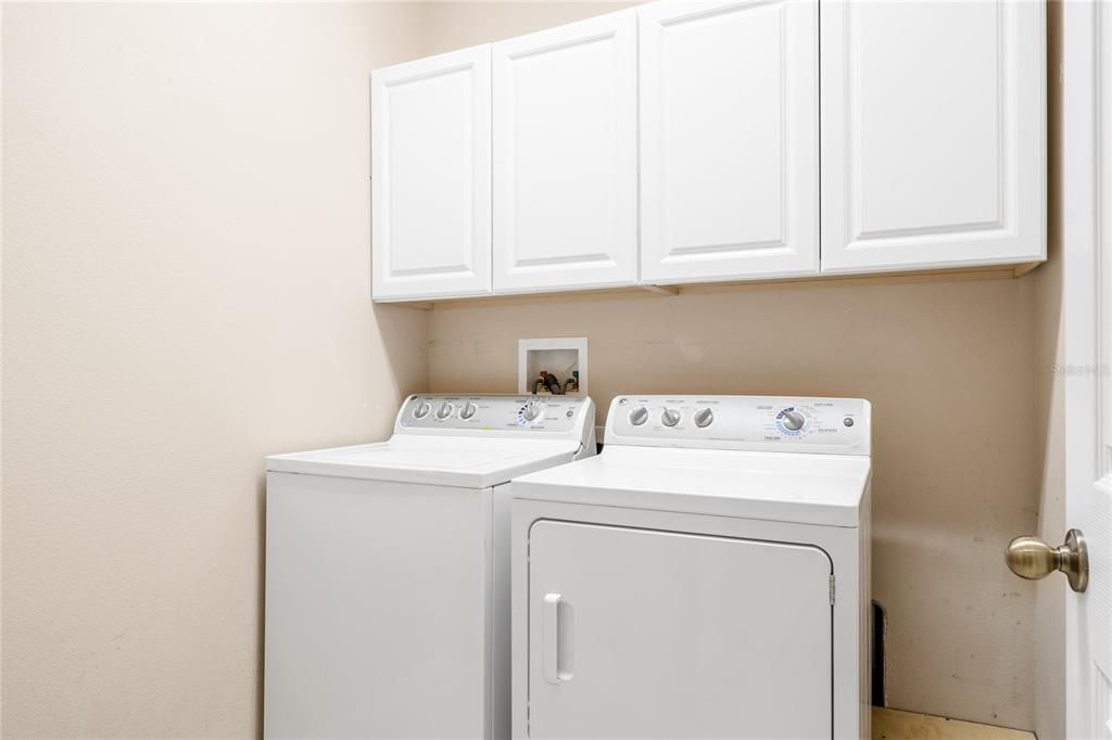 Laundry room.