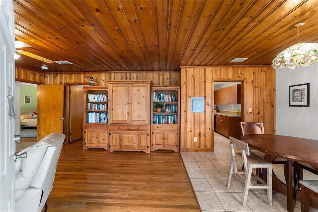 Wonderful hardwood floors and craftsmanship throughout.