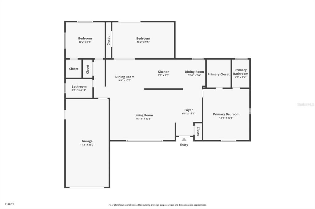 For Sale: $300,000 (3 beds, 2 baths, 1286 Square Feet)