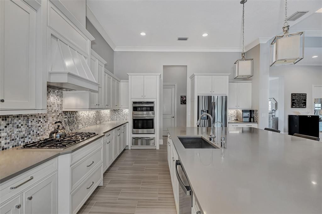 Kitchen workspace