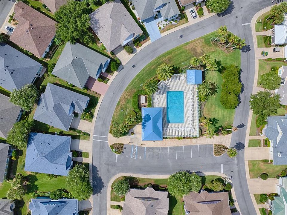 COMMUNITY POOL IS IN THE MIDDLE OF THE VILLAGE - A GREAT PLACE TO MEET NEIGHBORS AND FRIENDS.