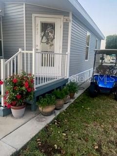 Back entrance to home