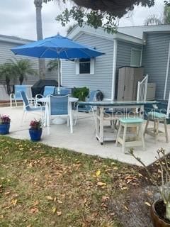 Patio with outdoor furniture