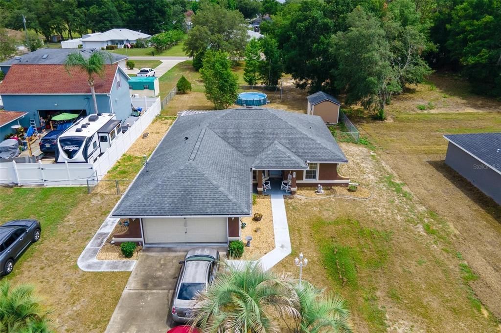 Aerial of Front Exterior