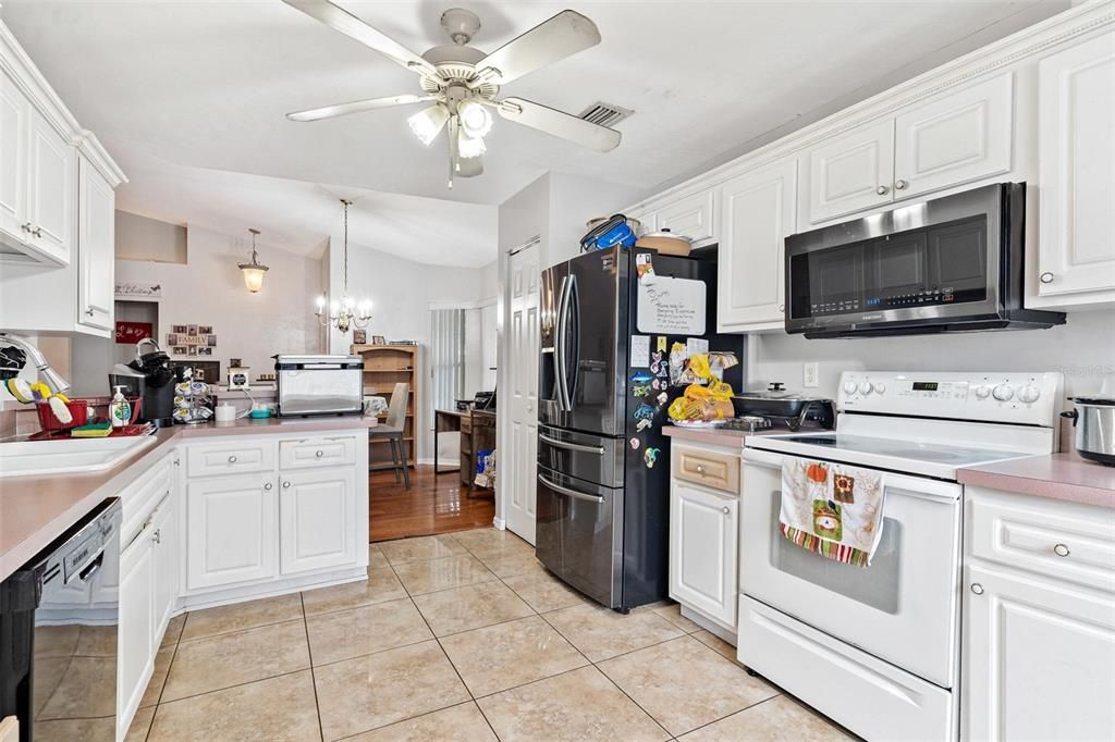 Kitchen with Plenty of Storage