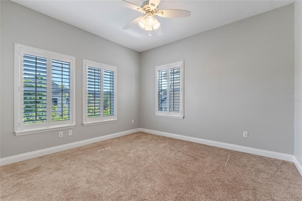 Large walk in closet in your primary suite.