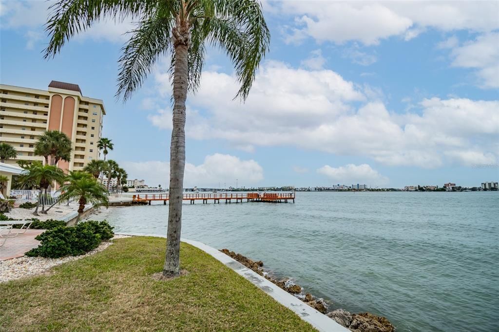 View of the fishing pier