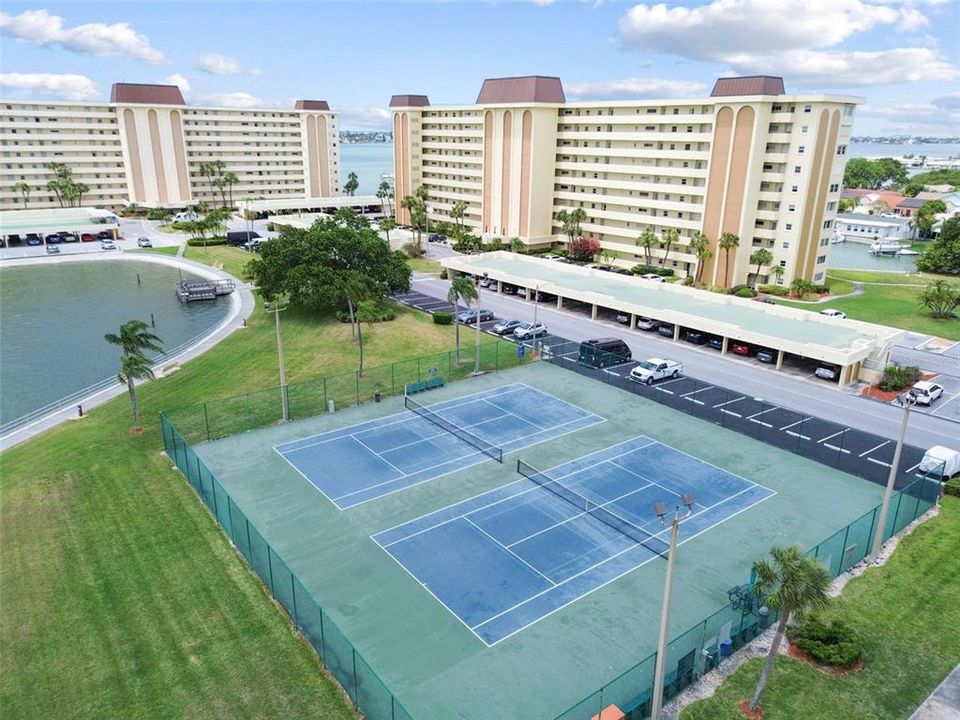 Tennis courts