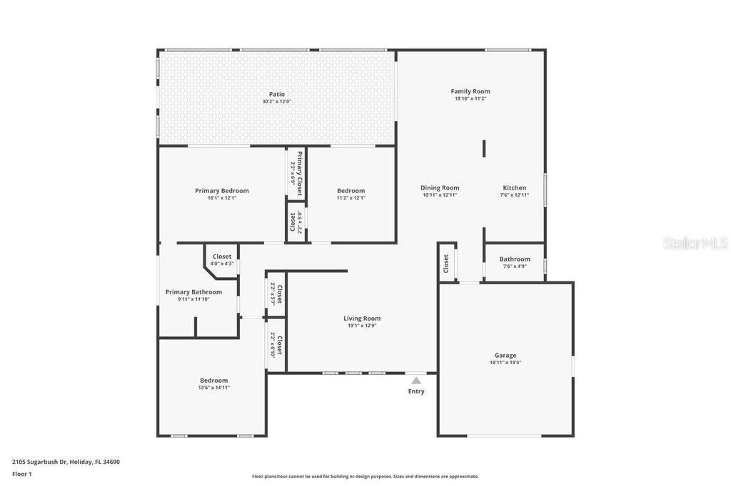 For Sale: $335,000 (3 beds, 2 baths, 1665 Square Feet)