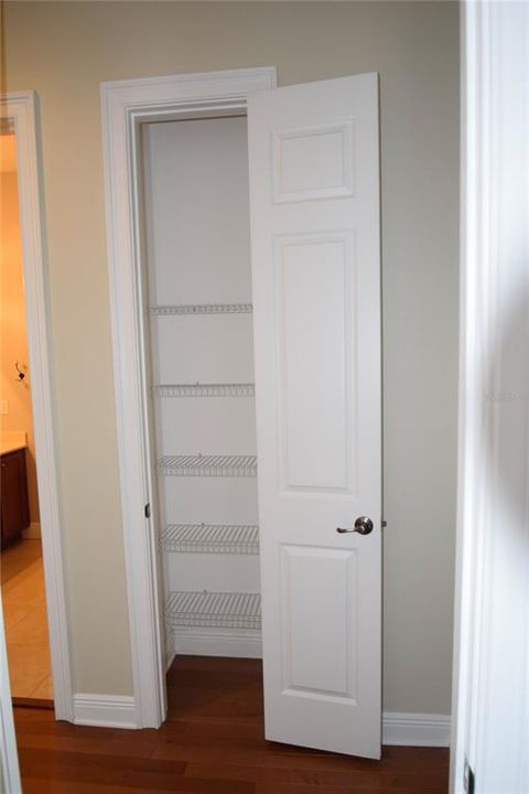 Linen & Towel Storage Right Outside Bathroom # 2