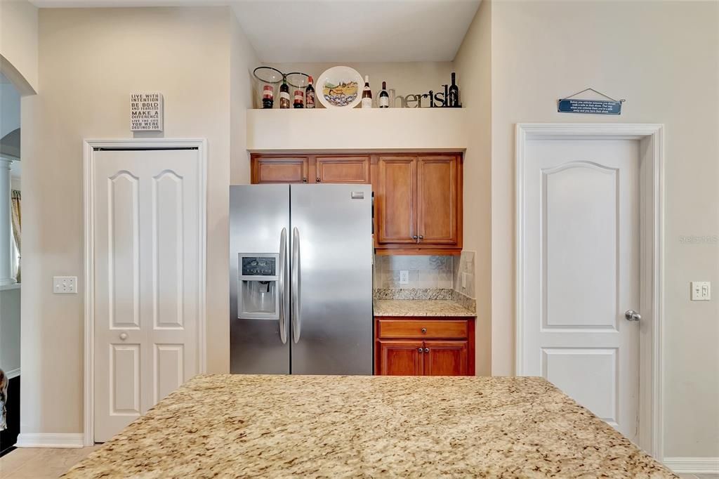 Pantry and Inside Laundry Room Too