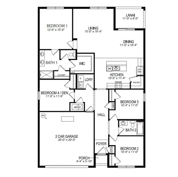 For Sale: $323,990 (4 beds, 2 baths, 1828 Square Feet)