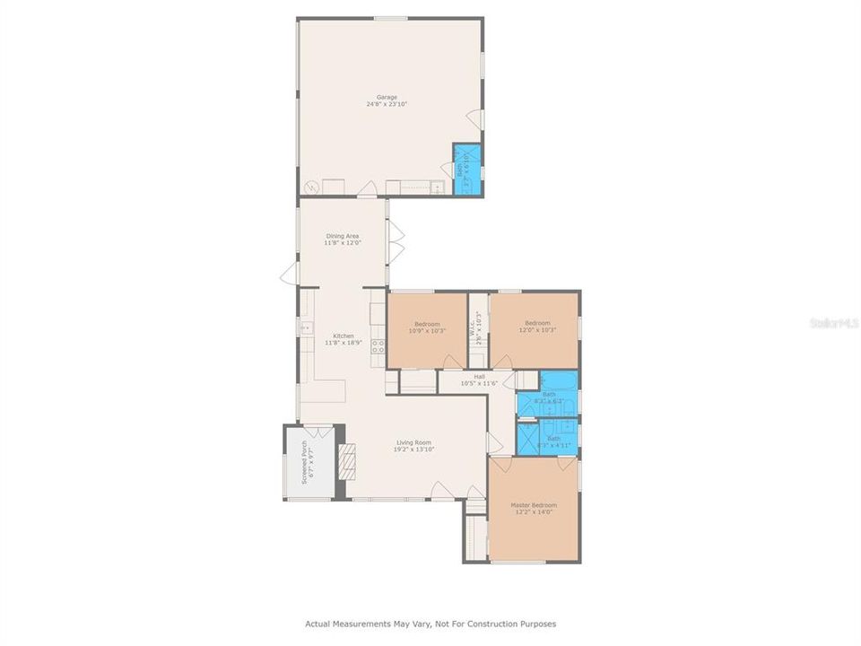 Active With Contract: $1,095,000 (3 beds, 2 baths, 1519 Square Feet)