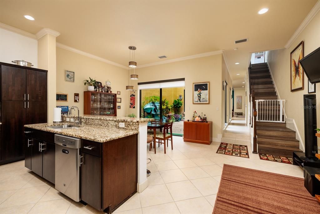 Kitchen, separate from Living Room