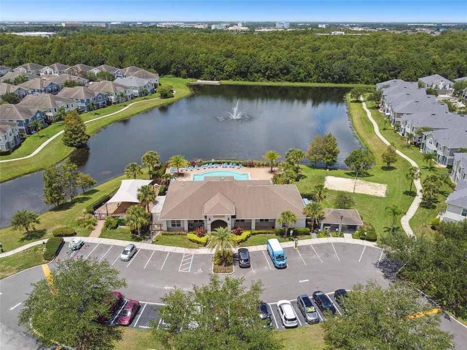 Community Parking at Clubhouse