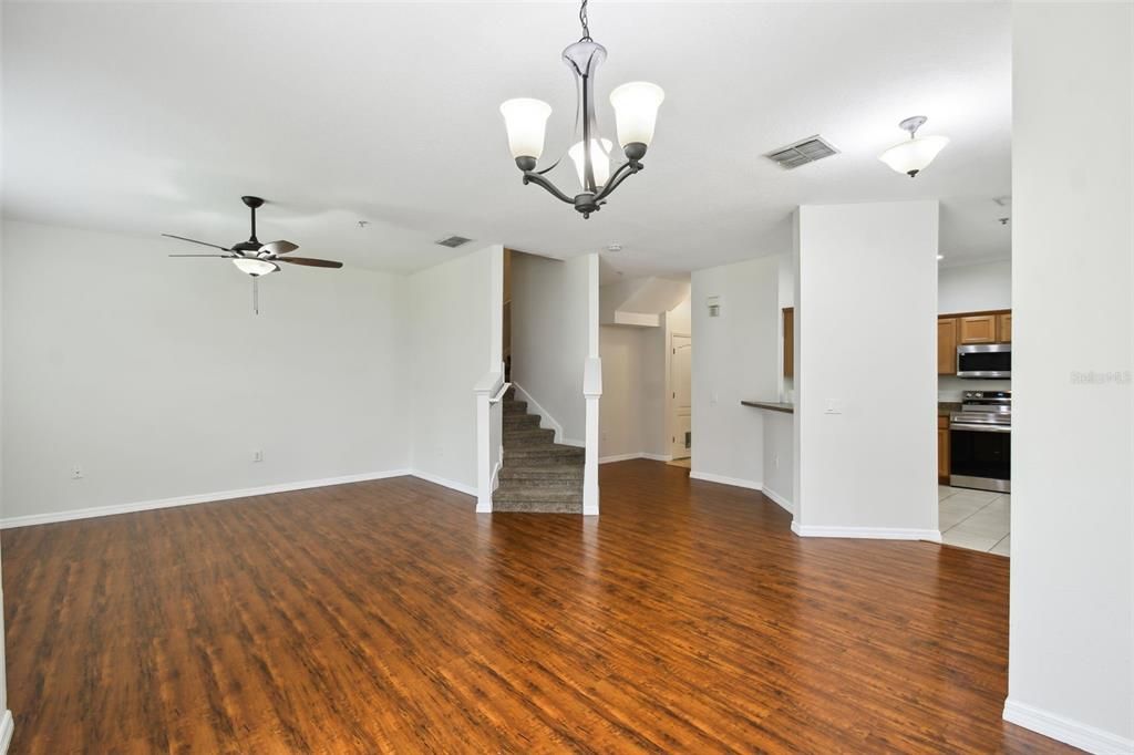 Dining Room & Living Room